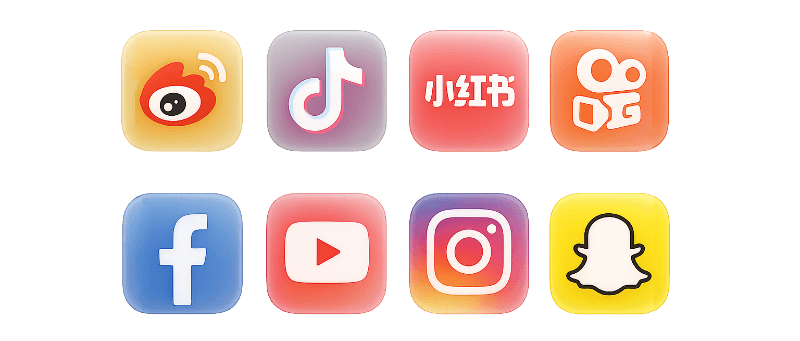 支持平台图标